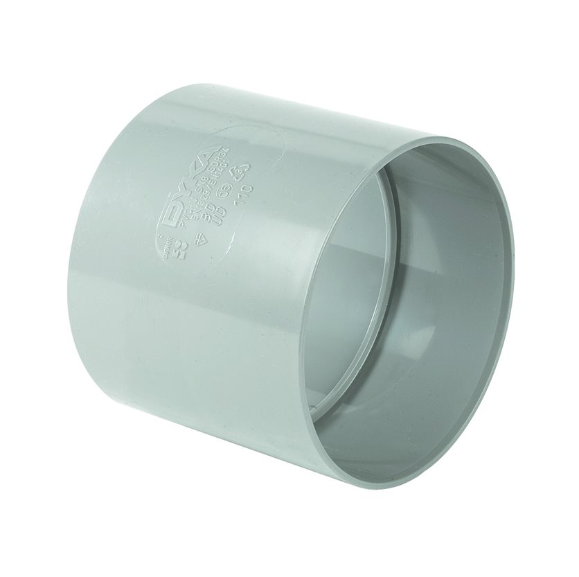 DYKA PVC Steekmof 160mm - Ideal for indoor plumbing.