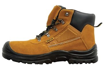 Brown Safety Shoes - Steel Toe Cap US 10