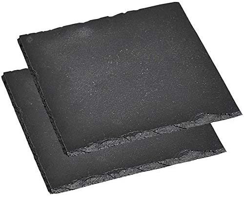 Kesper Slate Coaster 2 Piece Set Building Depot