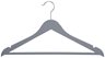 Kesper Clothes Hangers Wood Grey 3 Piece Set