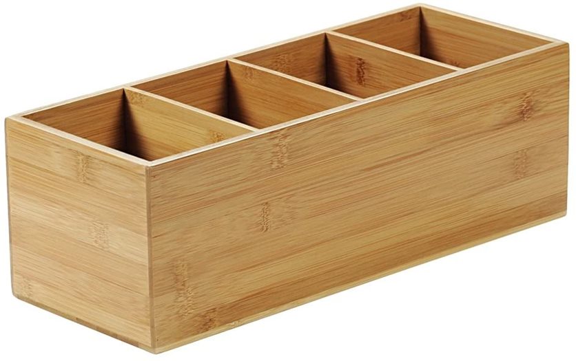 Kesper Bamboo Utensil Tray 4 Compartments