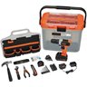 Black & Decker 20-Volt MAX Lithium-Ion Cordless Drill/Driver & 63-Piece Hand Tool & Accessory Home Project Kit