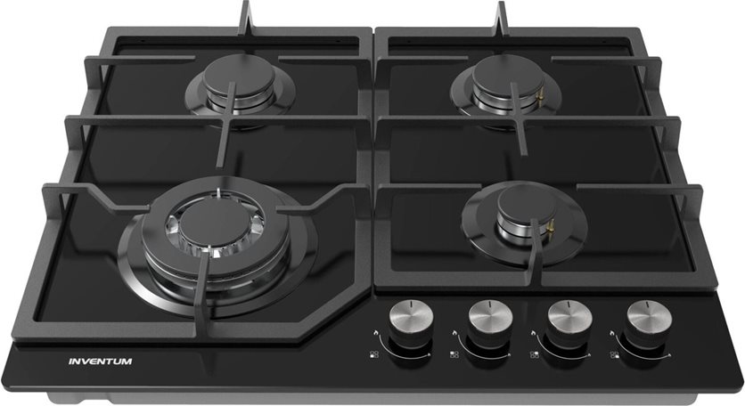 Built-in Gas Hob 4 Burner Black (60cm)