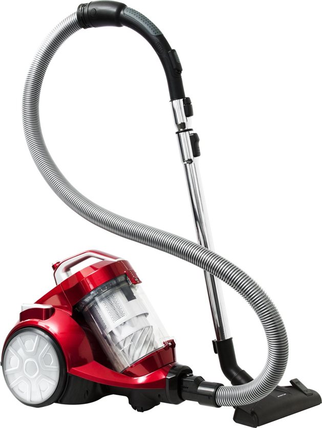 Bagless Vacuum Cleaner - Red & Black