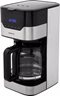 1.5L Coffee Machine - 12 Cup - Stainless Steel & Black