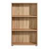 Bookcase Rome - oak - 119x70x29.8 cm