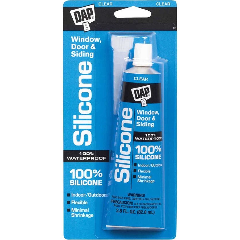 Scellant 100% silicone, transparent, 319 ml