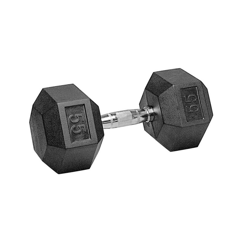 Coated Hex Dumbbell 5 Lbs.