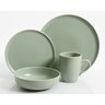 Serenade 16 pc Dinnerware Set - Matte Mint - Solid Color - Stoneware