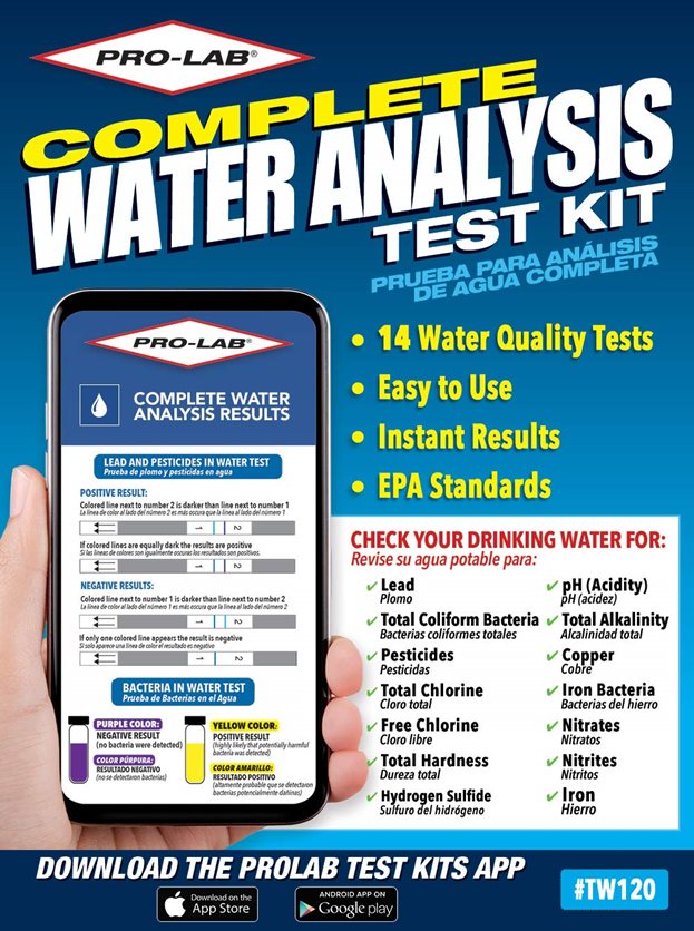 Pro-Lab Total Water Quality Kit - Instant Results.