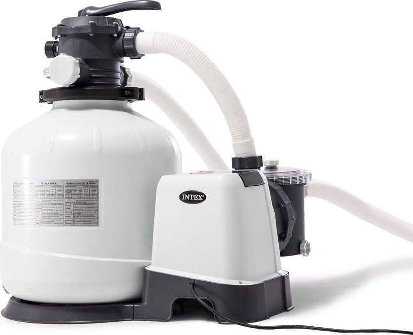 Intex Krystal Clear - sand filter pump - 10M³/h - with timer