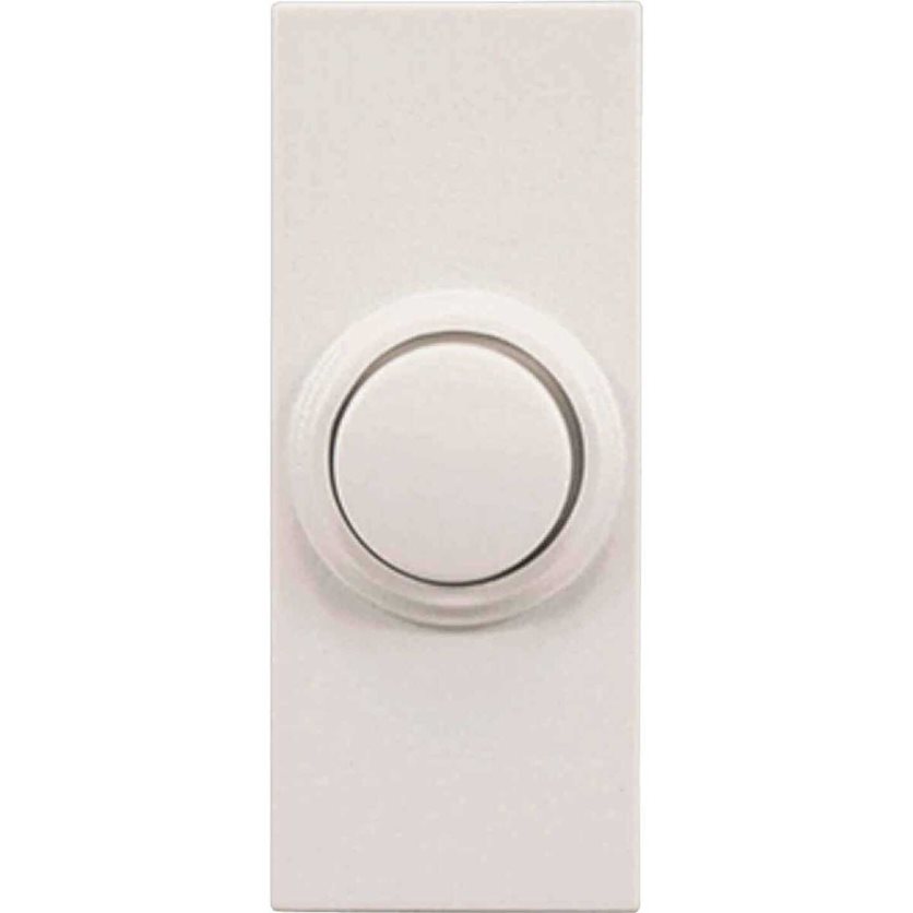 Wireless White Doorbell Push-Button