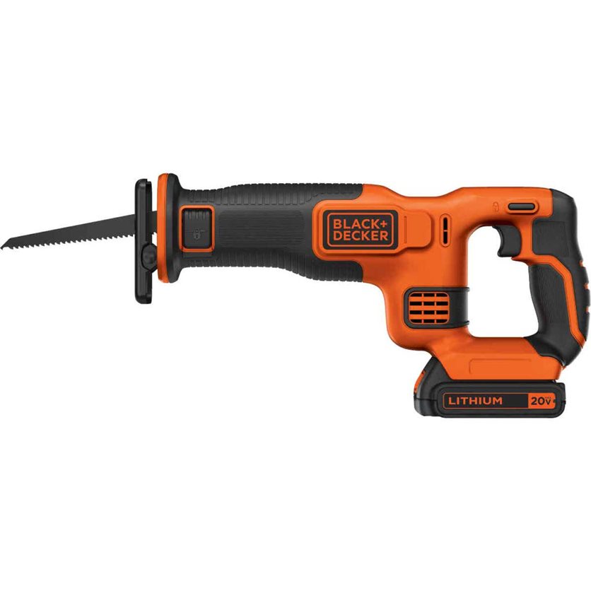 Black Decker 20 Volt MAX Lithium Ion Cordless Reciprocating Saw