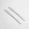 Classic Profile 2 Pack Dinner Knives - Mirror Polished Stainless Steel - 2.0 mm/1.8 mm