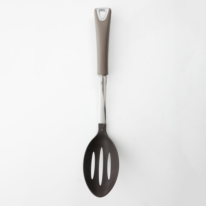 Martha Stewart Collection Stainless Steel Nylon Slotted Spoon