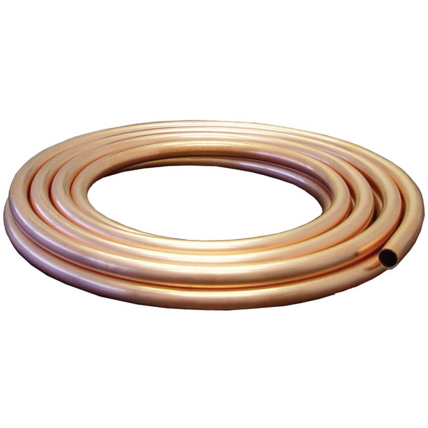 1/2 In. OD x 25 Ft. Utility Grade Copper Tubing