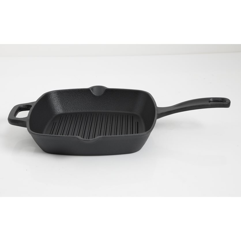 Castaway 10 PSCI Griddle - Square - Preseasoned - Cast Iron - O/S