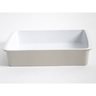 12.75 Bakeware - Sharkey Grey - Rect. - Solid Color - Stoneware - O/S