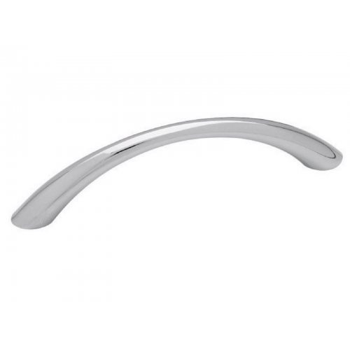 96mm Tapered Arch Pull - Polished Chrome - pack of 6