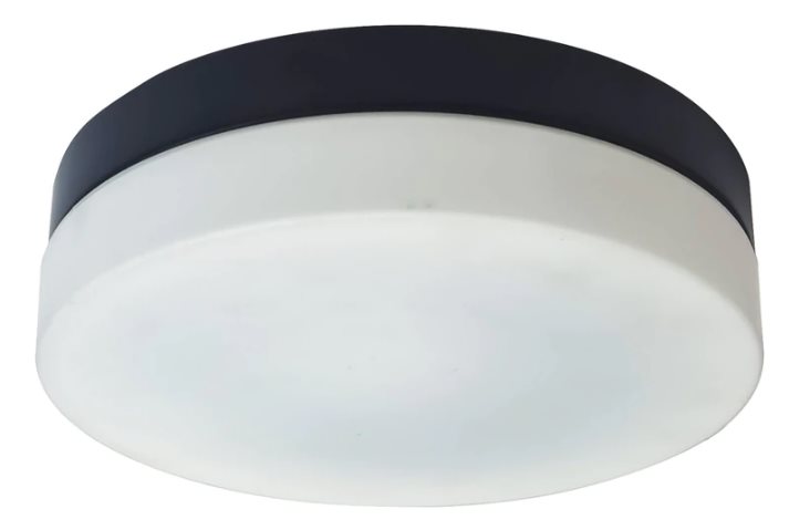 Ceiling Lamp Type Plafon 2Xe27-40W (Not Included) 110-240V Opal Glass
