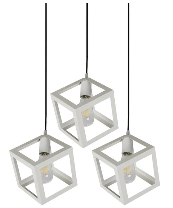 Modern Decorative Pendant Ceiling Lamp 3Xe27-60W (Not Included) 110-240V 50-60Hz