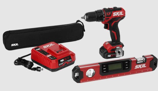 SKIL PWRCORE 12™ Brushless 12V 1/2 IN. Drill Driver & 12 IN. Digital Level Kit