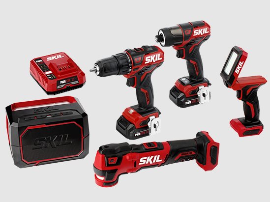 PWR CORE 12™ Brushless 12V 5-Tool Combo Kit