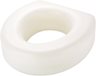 Polyethylene Raised Toilet Seat - 39x38x15cm