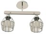 Wall Lamp Chrome & Glass - Lumicentro