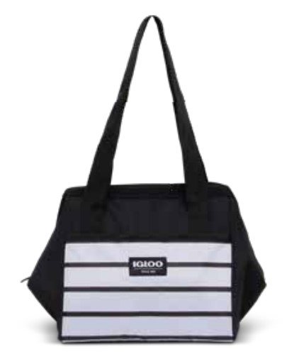 Leftover Lunch Cool Bag - Black And White