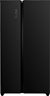 Freestanding Side-By-Side Refrigerator - Black