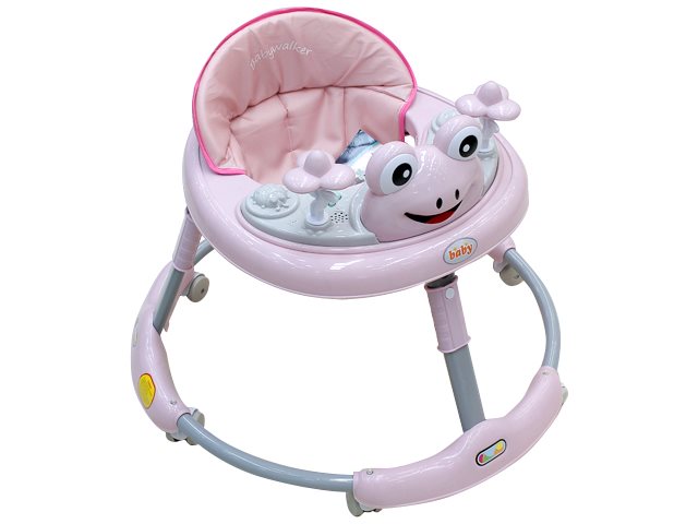 Baby Walker With Music - Pink