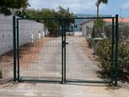 Grey Forti Panel Double (Drive) Gate, 1830x1000mm