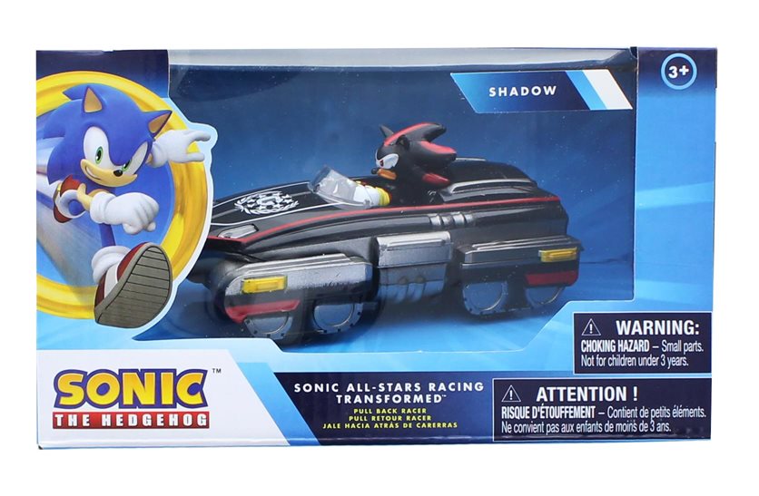 Sonic All Stars Racing Pull Back Action - Shadow