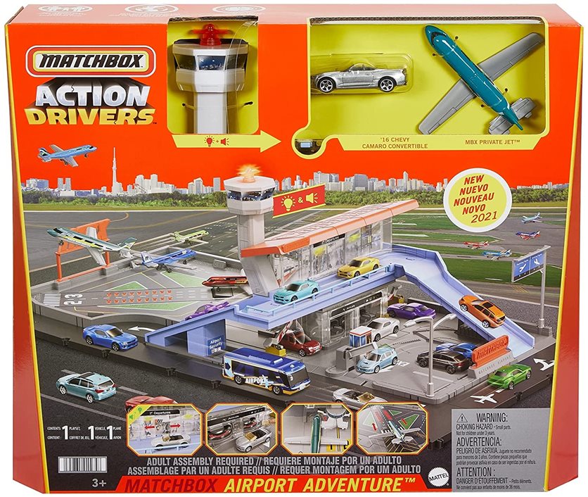 Matchbox - Action Drivers - Airport Adventure Playset