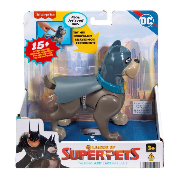 DC Super Pets - Ace - Toy Figure with Sounds