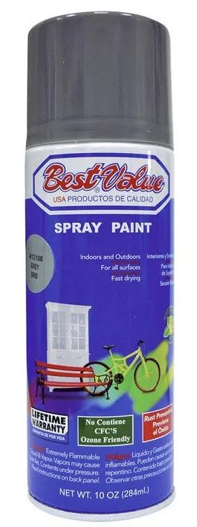 Spray Paint Gray - 284 ml