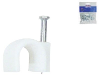 Cable Clips - 10mm - 100pcs.