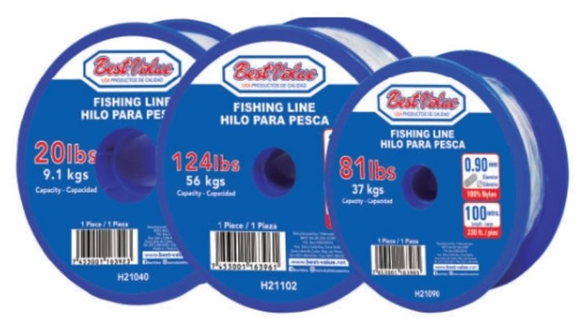 Nylon Fishing Line - 100M - 25 Lbs/11.3 Kgs