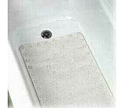 Foam Bath Mat - White - 17x36 inches