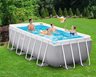 Intex 4.2m x 1.22m Prism Frame Rectangular Pool Set