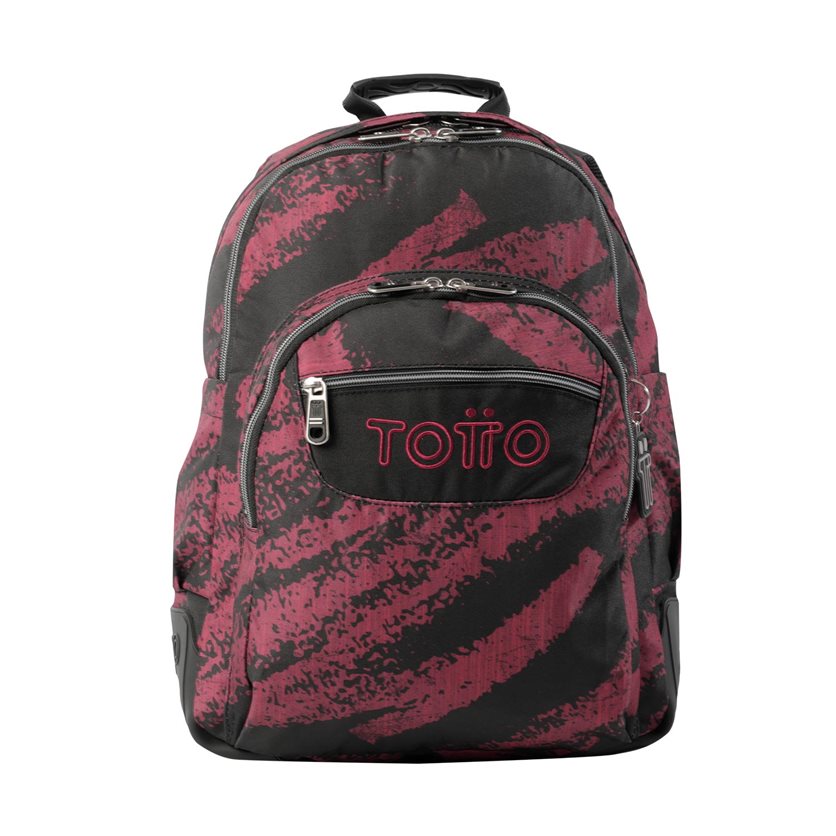 School Backpack Rayol - Black & Red