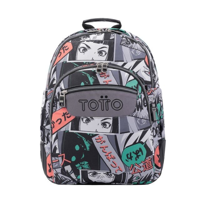 Crayoles School Backpack - Anime Print