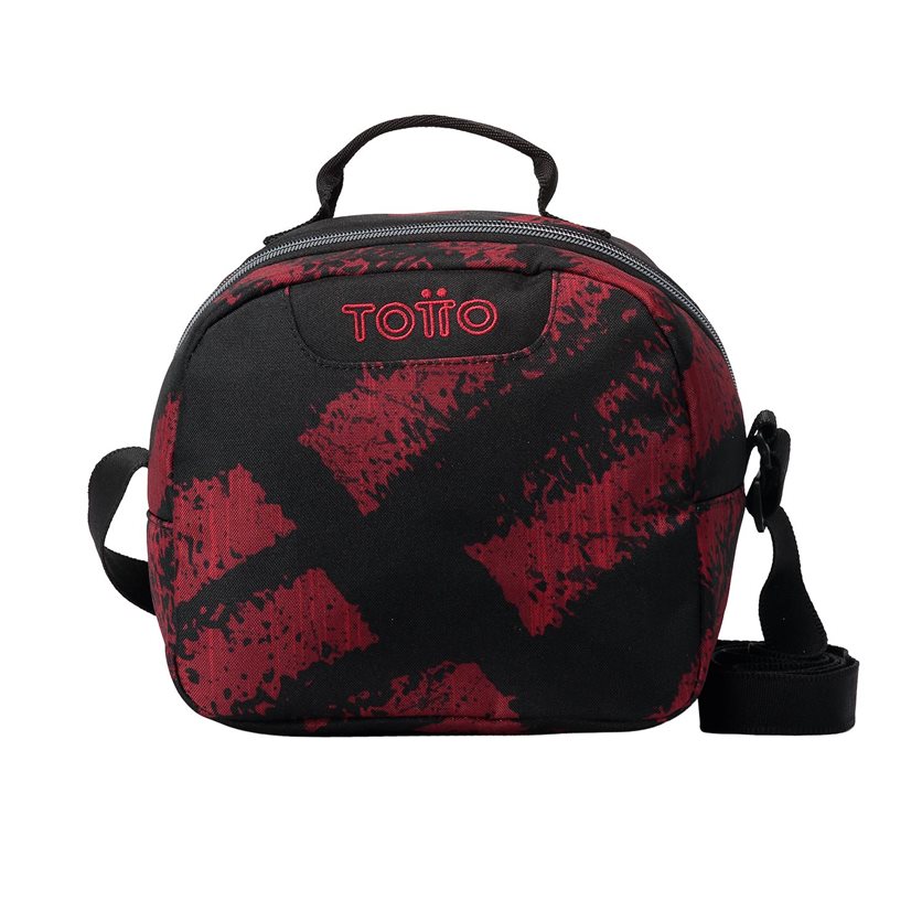 Borrador Lunch Bag - Black & Red