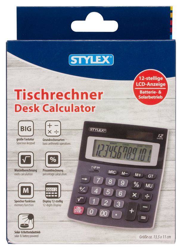 Stylex Calculator For Desk