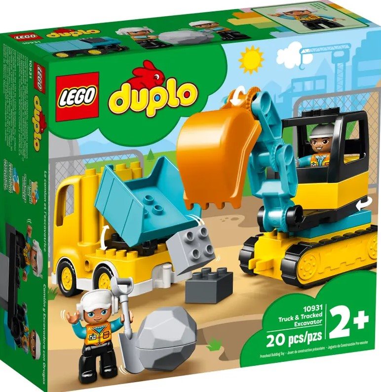 Duplo Truck & Crawler Excavator