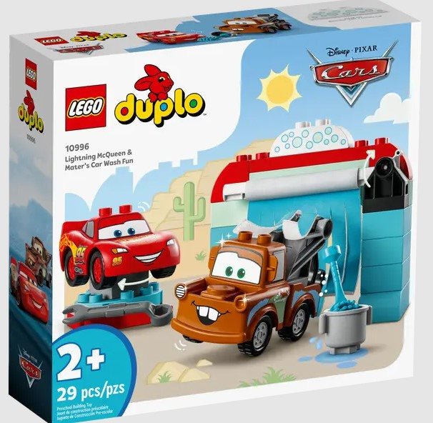 Duplo Lightning McQueen & Mater Car Wash Fun