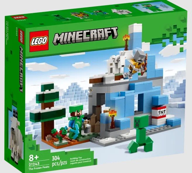 Lego Minecraft The Iceberg Peaks