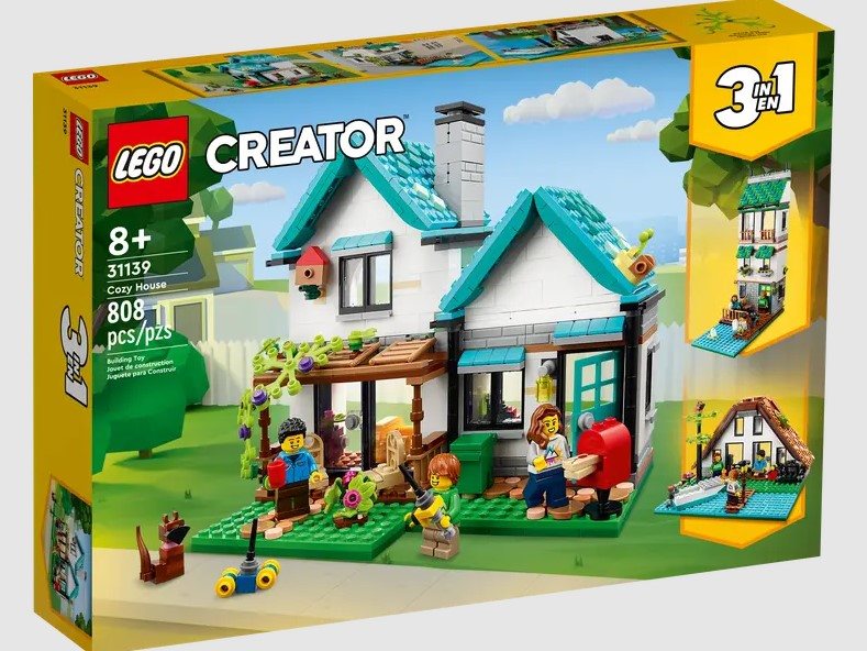 LEGO Creator Cozy House - Build, Play, Imagine!