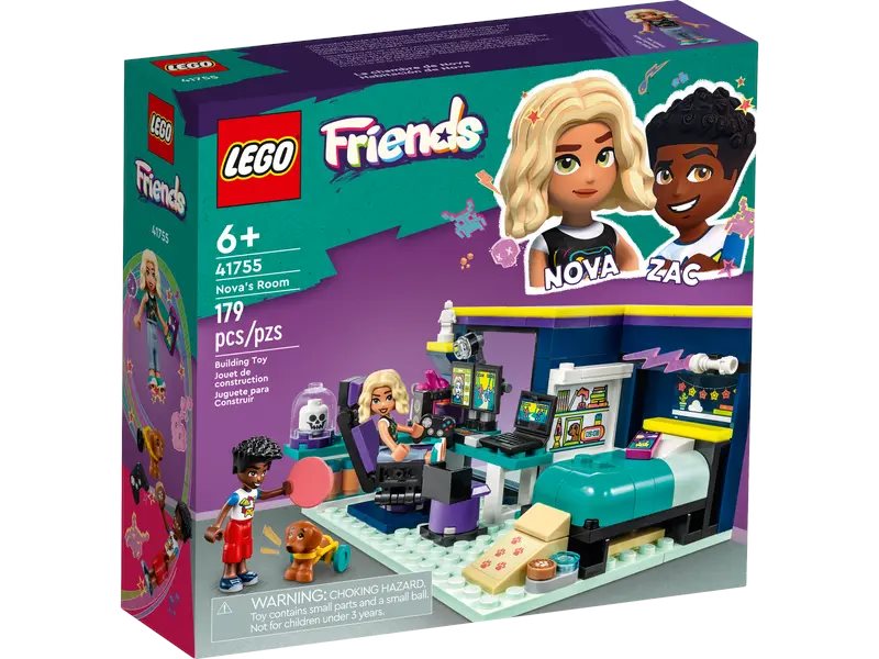 Lego Friends Nova&apos;s Room Building Set - 179 pieces.